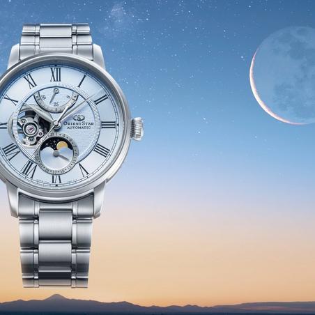 Orient Star Releases Updated Designs of the Original Mechanical  Moon Phase Model